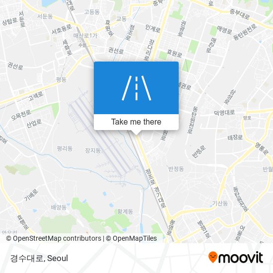 경수대로 map