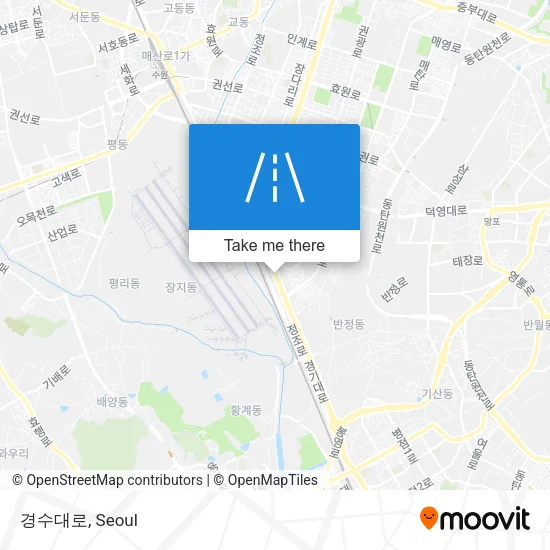경수대로 map