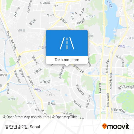 동탄반송2길 map