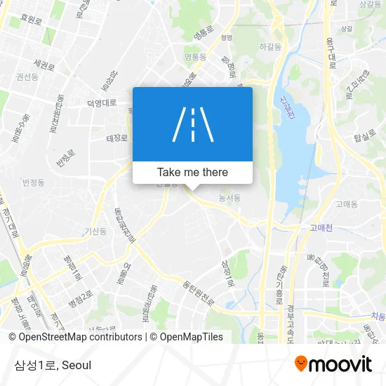 삼성1로 map