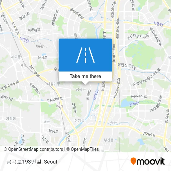 금곡로193번길 map