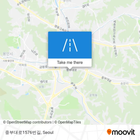 중부대로1576번길 map