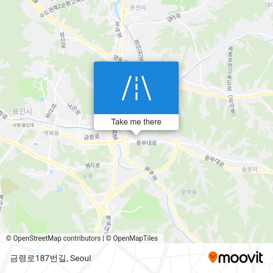 금령로187번길 map