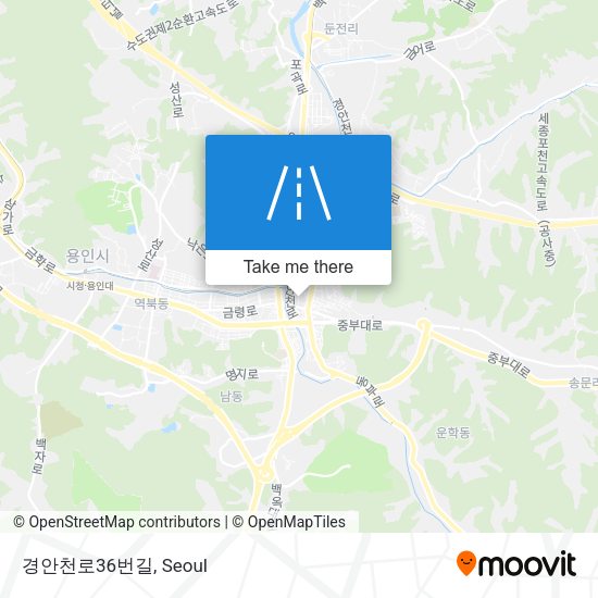경안천로36번길 map