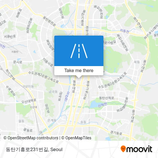 동탄기흥로231번길 map
