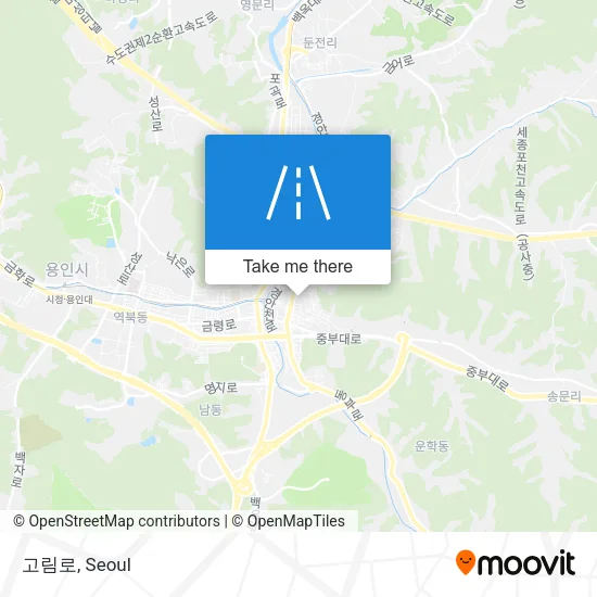 고림로 map