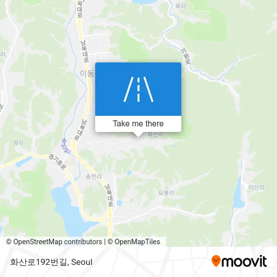 화산로192번길 map
