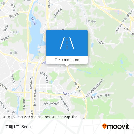 고매1교 map