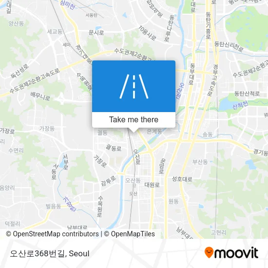 오산로368번길 map