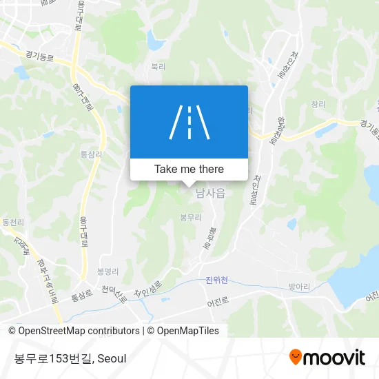 봉무로153번길 map