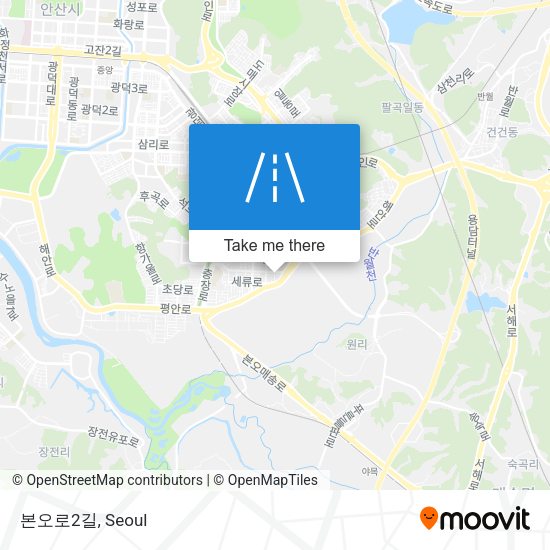 본오로2길 map