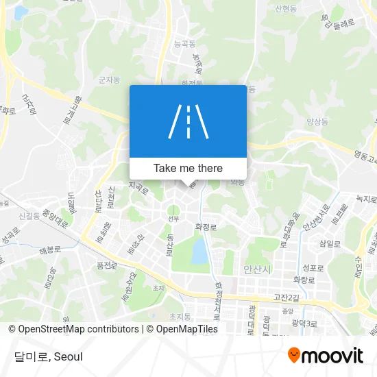달미로 map