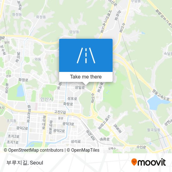 부루지길 map