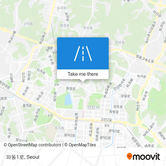 와동1로 map