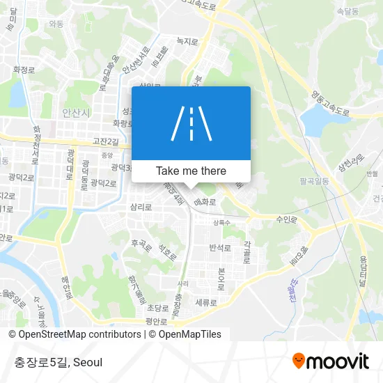 충장로5길 map