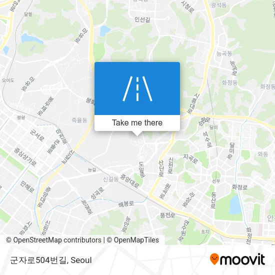 군자로504번길 map