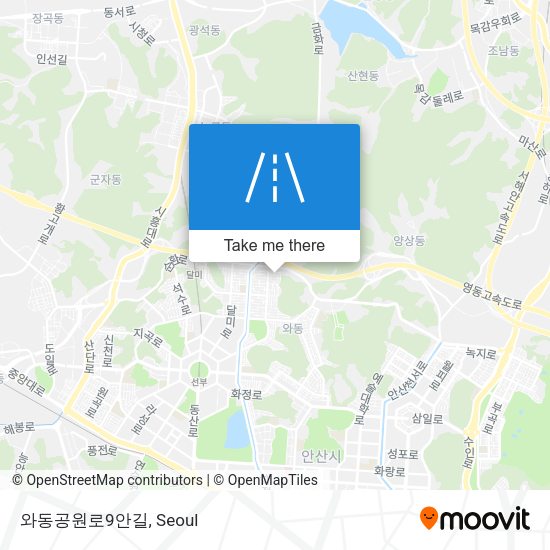 와동공원로9안길 map