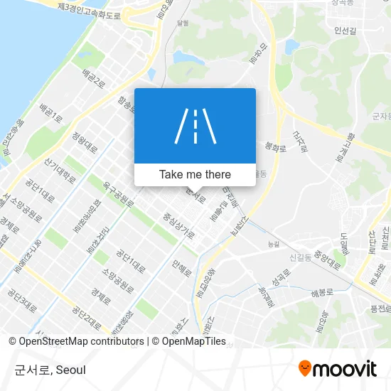 군서로 map