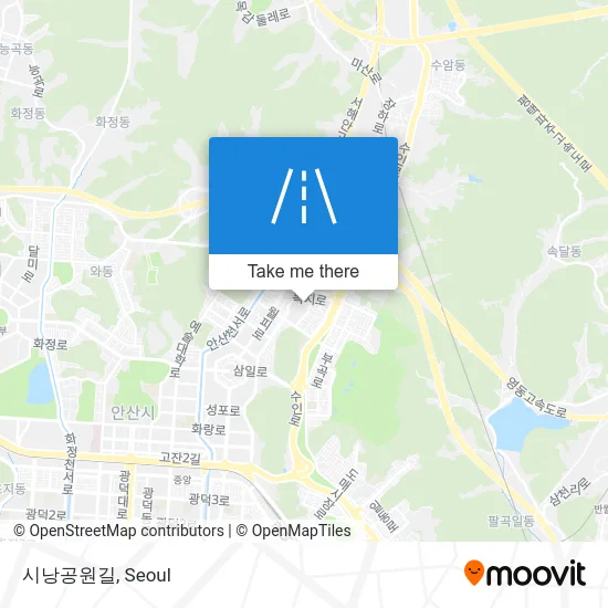 시낭공원길 map