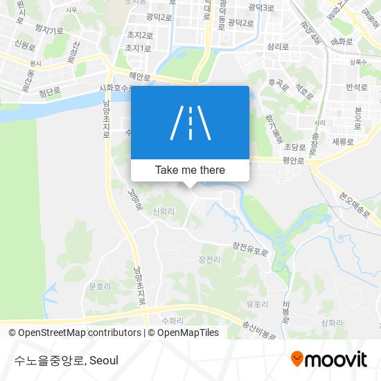 수노을중앙로 map