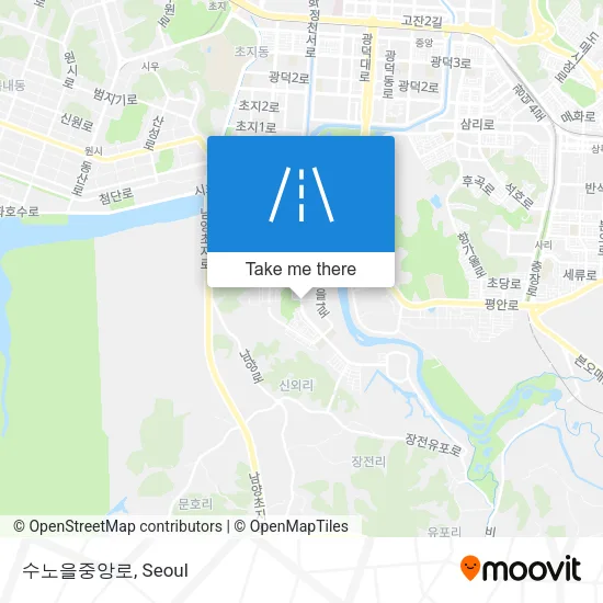 수노을중앙로 map