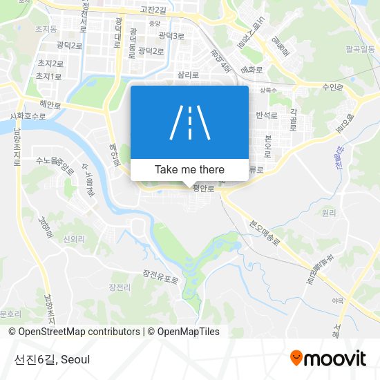 선진6길 map