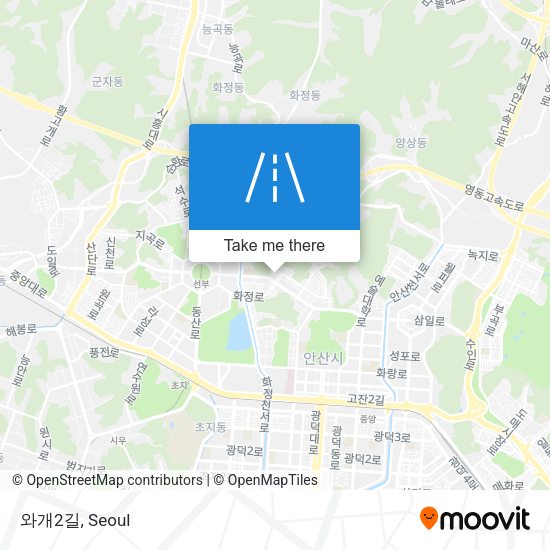와개2길 map