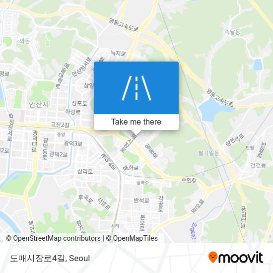도매시장로4길 map