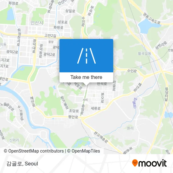 감골로 map