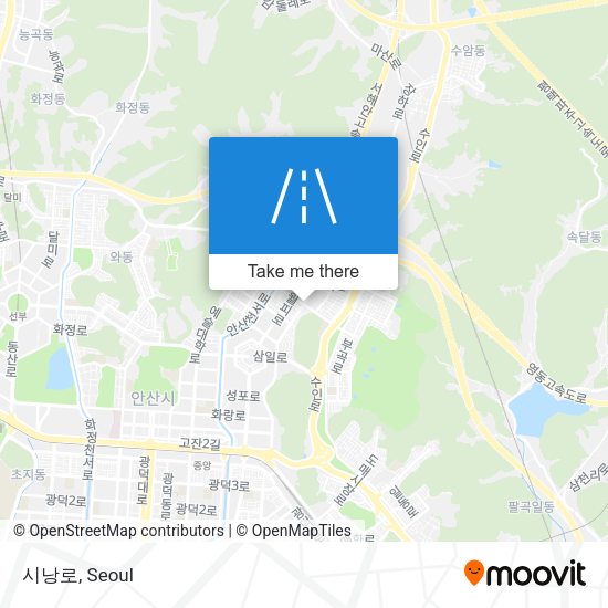 시낭로 map