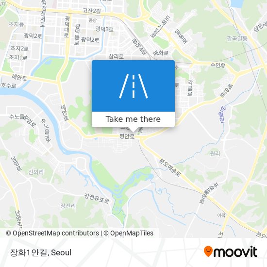 장화1안길 map