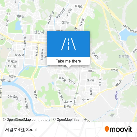 서암로4길 map