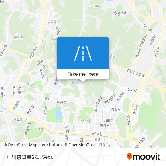 사세충열로2길 map