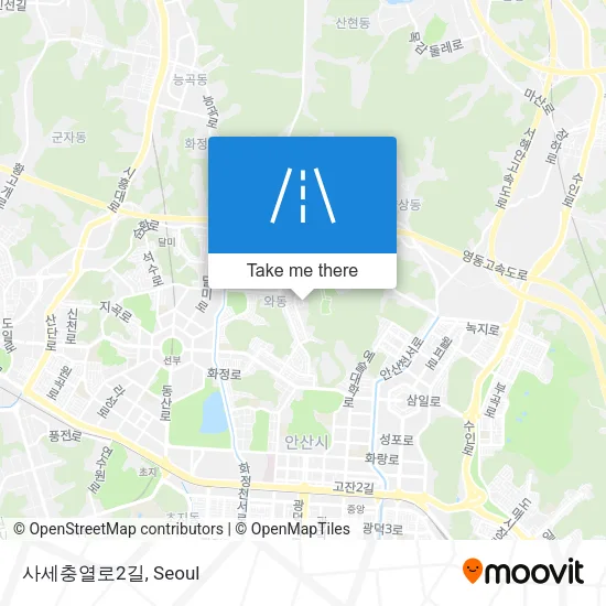 사세충열로2길 map