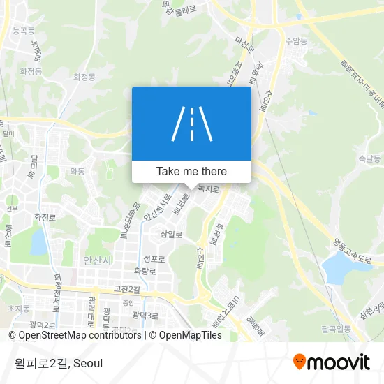 월피로2길 map