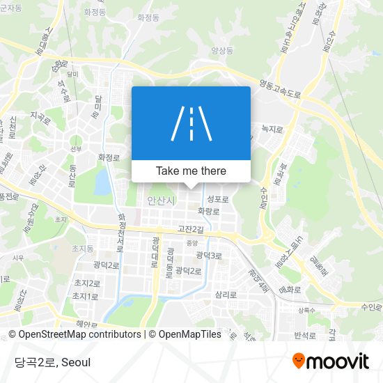 당곡2로 map