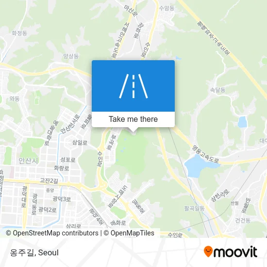 옹주길 map