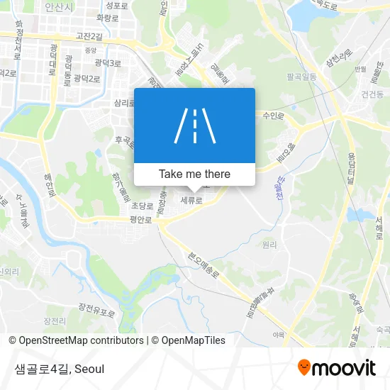 샘골로4길 map