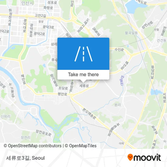 세류로3길 map