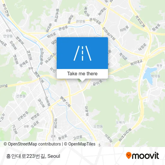 흥안대로223번길 map