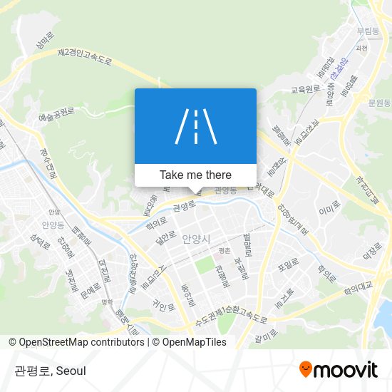 관평로 map