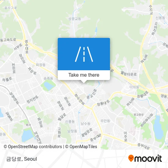 금당로 map