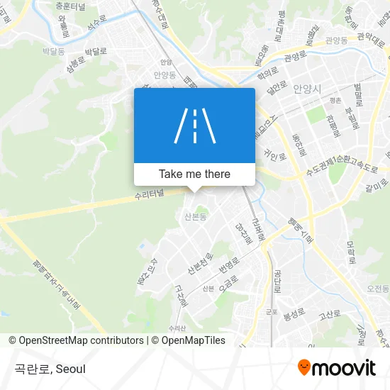 곡란로 map