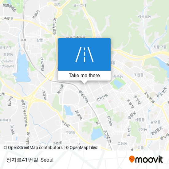 정자로41번길 map