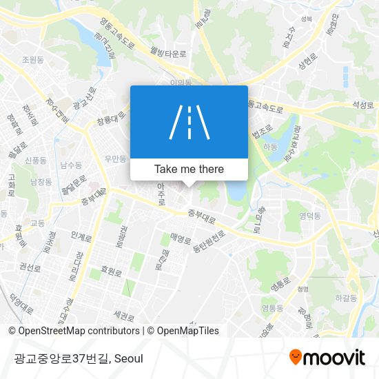 광교중앙로37번길 map