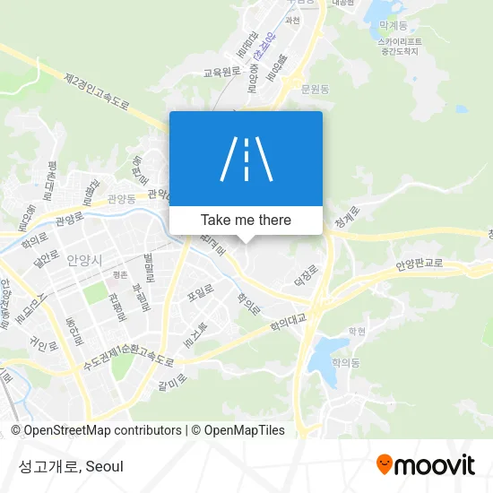 성고개로 map