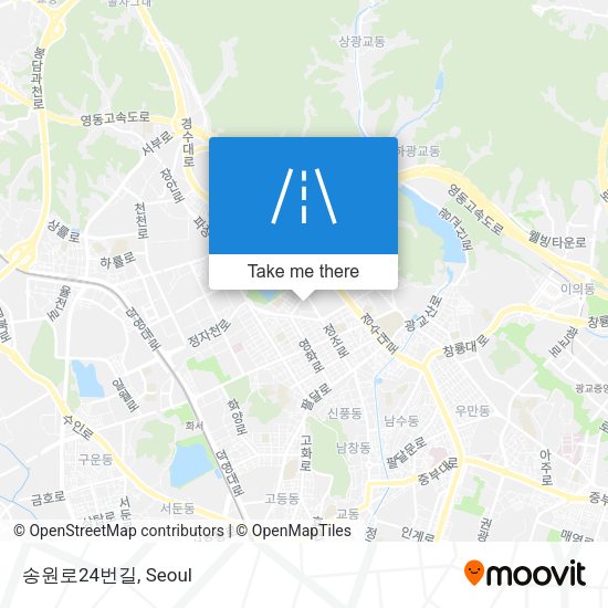 송원로24번길 map