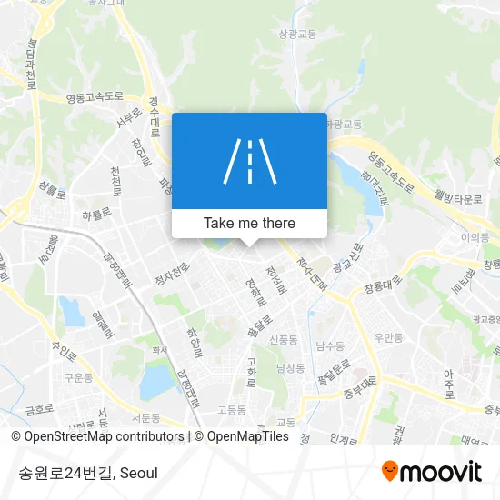 송원로24번길 map