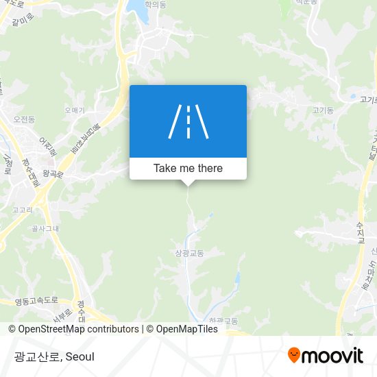 광교산로 map