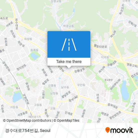 경수대로754번길 map